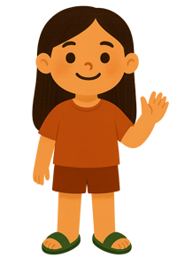 Zo ziet Emma er in het verhaal uit